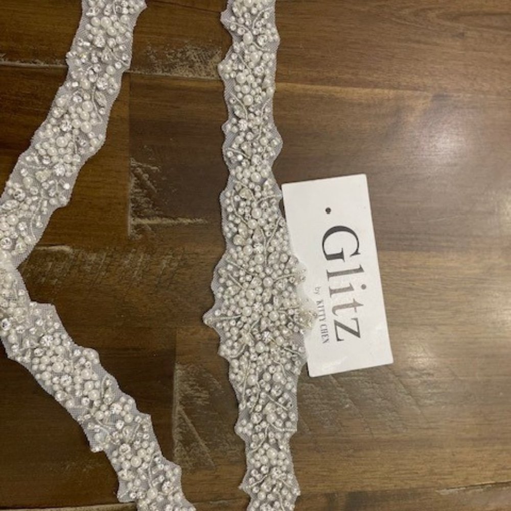 Bridal Belt Accessory by Kitty Chen
